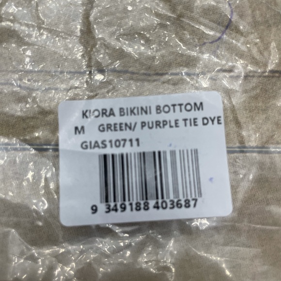 NWT I.AM.GIA KIORA BIKINI BOTTOM purple/green dye - Picture 7 of 10